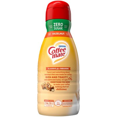 Coffee mate Hazelnut Zero Sugar Liquid Coffee Creamer