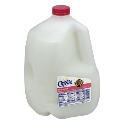 Crystal Creamery Milk, Fat Free