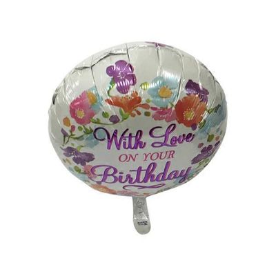 With Love Birthday Balloon