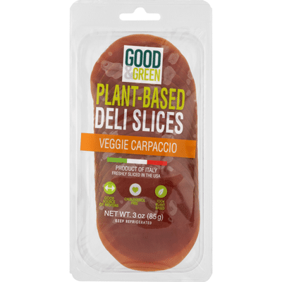 Good & Green Plant-Based Deli Slices Veggie Carpaccio