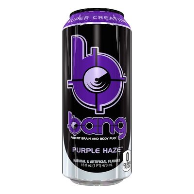 Bang Potent Brain and Body Fuel, Purple Haze