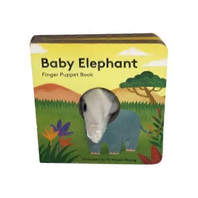 Chronicle Books Baby Elephant Finger Puppet Book