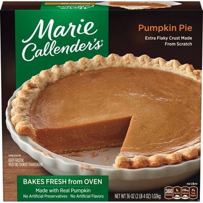 Marie Callender's Pumpkin Pie (36 oz) - Instacart