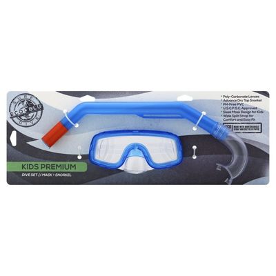 Eco Blu Dive Set, Kids Premium