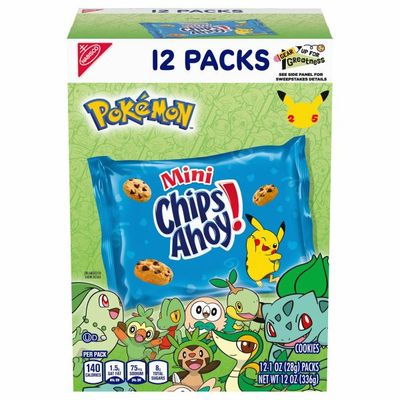 Chips Ahoy! Pokémon Mini Chocolate Chip Cookies