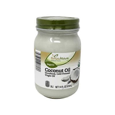 Simply Nature Organic Coconut Oil (14 oz) - Instacart