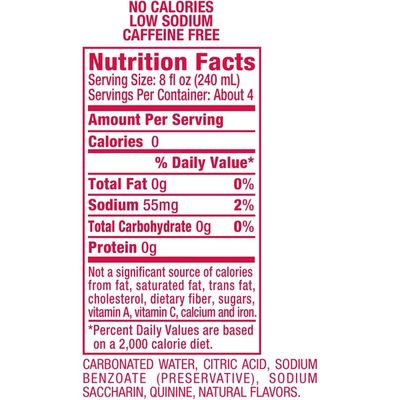 Diet Canada Dry Tonic Water