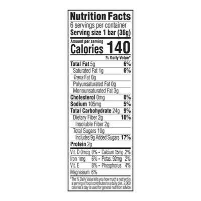 CLIF Kid CLIF Kid Zbar Organic Chocolate Chip Baked Whole Grain Energy Snack Bars