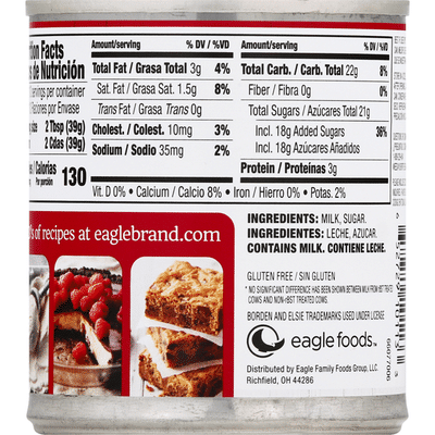 Eagle Brand Condensed Milk, Sweetened