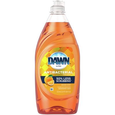 Dawn Antibacterial Dishwashing Liquid Dish Soap, Orange Scent