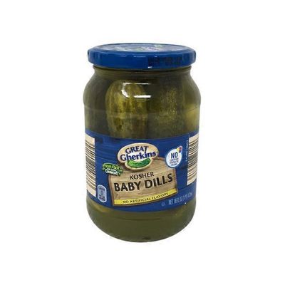 Great Gherkins Kosher Baby Dill Pickles