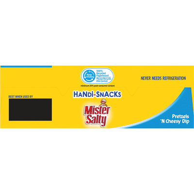 Nabisco Mister Salty Pretzels 'n Cheesy Dip