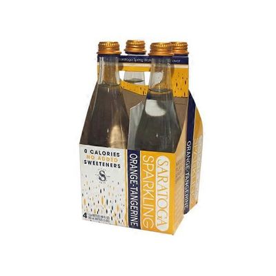 Saratoga Springs Water Orange Tangerine Sparkling Water