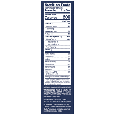 Barilla® Classic Blue Box Pasta Ziti