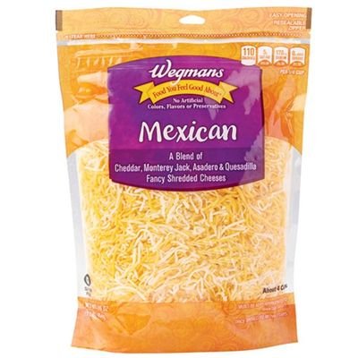 Wegmans Fancy Shredded Mexican Cheese