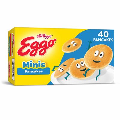 Eggo Mini Frozen Pancakes, Frozen Breakfast, All Day Kids Snacks, Original