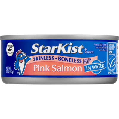 StarKist® Wild Pink Salmon - Boneless, Skinless - 5 oz Can