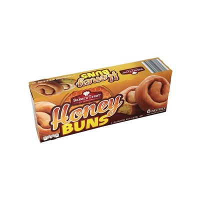 Baker's Treat Glazed Honey Buns