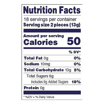 how many calories in a dum dum