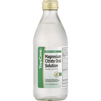 TopCare Magnesium Citrate Oral Solution Lemon (10 fl oz) - Instacart