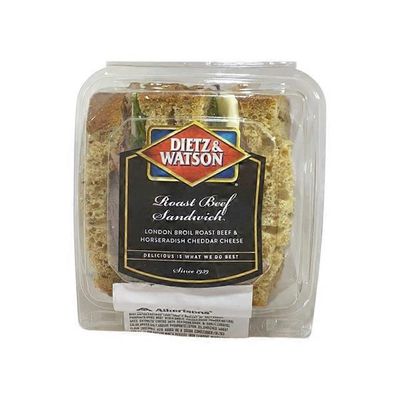 Dietz & Watson Roast Beef, Horseradish & Cheddar Sandwich