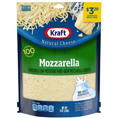 Kraft Natural Cheese Mozzarella Shredded