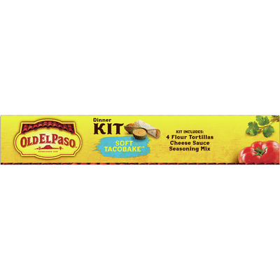 Old El Paso Dinner Kit, Soft Tacobake