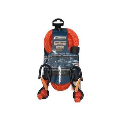 Cordzilla Stretch Rope with Hook, 5' Orange