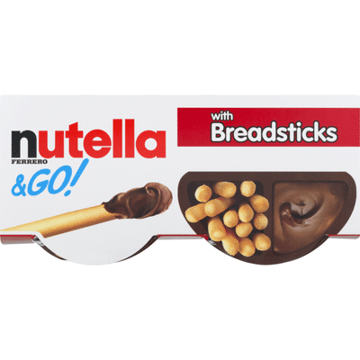 Nutella Go! Hazelnut Spread + Breadsticks