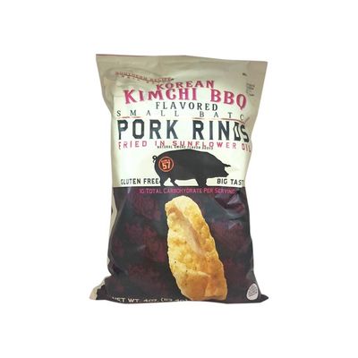 Southern Recipe Small Batch Pork Rinds, Korean Kimchi BBQ Flavored