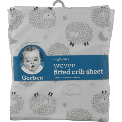 gerber fitted crib sheet
