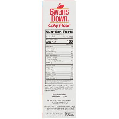 Swans Down Enriched Bleached Cake Flour