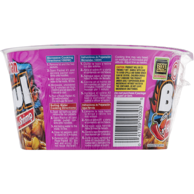 Maruchan Ramen Noodles, with Vegetables, Hot & Spicy with Shrimp