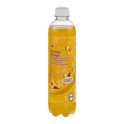 SB Water Beverage, Sparkling, Orange Mango