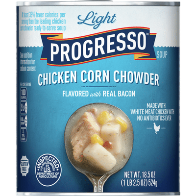 Progresso Light Chicken Corn Chowder Soup