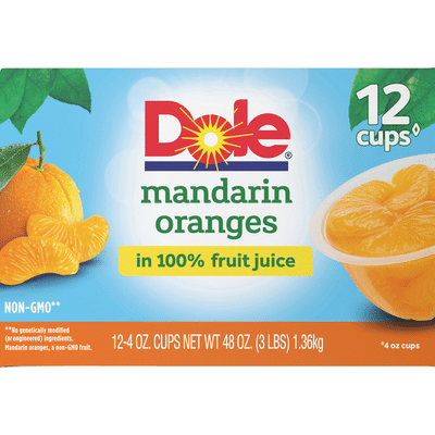 Dole Mandarin Oranges in 100% Fruit Juice