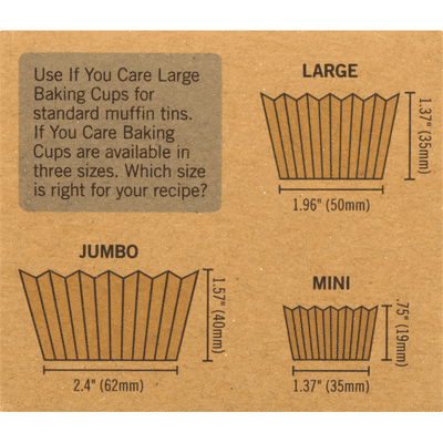 If You Care Certified Compostable Large Baking Cups