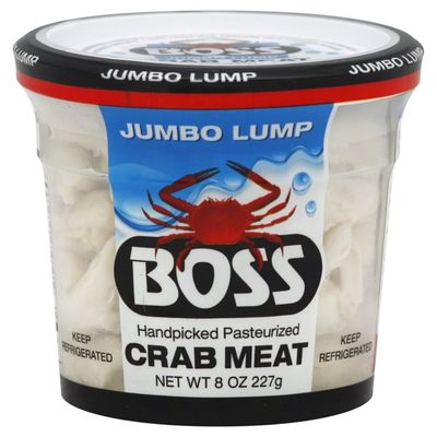 Boss Crab Meat Handpicked Jumbo Lump 8 Oz Delivery Or Pickup Near Me Instacart