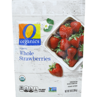 O Organics Strawberries, Organic, Whole