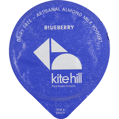 Kite Hill Almond Milk Yogurt, Dairy Free, Blueberry