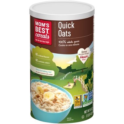 Mom's Best Cereals Cereals Quick Oats