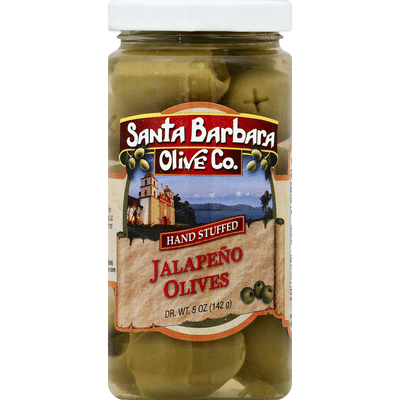 Santa Barbara Olive Co. Olives, Jalapeno
