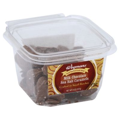 Wegmans Milk Chocolate, Sea Salt Caramels