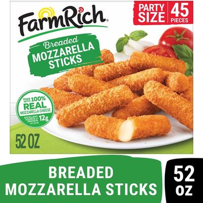 Farm Rich Breaded Mozzarella Cheese Sticks