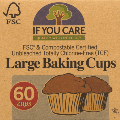 If You Care Certified Compostable Large Baking Cups