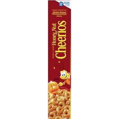 Honey Nut Cheerios Breakfast Cereal with Oats, Gluten Free