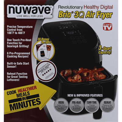 Nuwave Brio 3q Air Fryer Manual - b161ellenjacksonblogspotcomusa