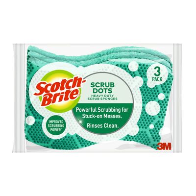 Scotch-Brite Scotch-Brite® Scrub Dots Heavy Duty Scrub Sponges
