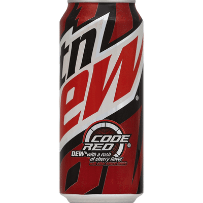 Mountain Dew Soda Code Red 16 Oz Instacart