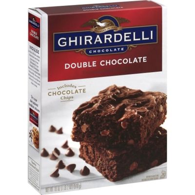Ghirardelli Chocolate Chocolate Double Chocolate Premium Brownie Mix